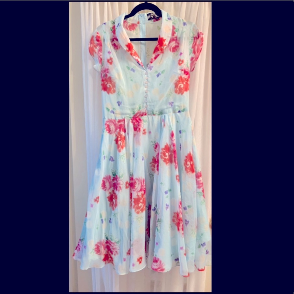 ****~~Hell Bunny vintage floral dress~~ ****